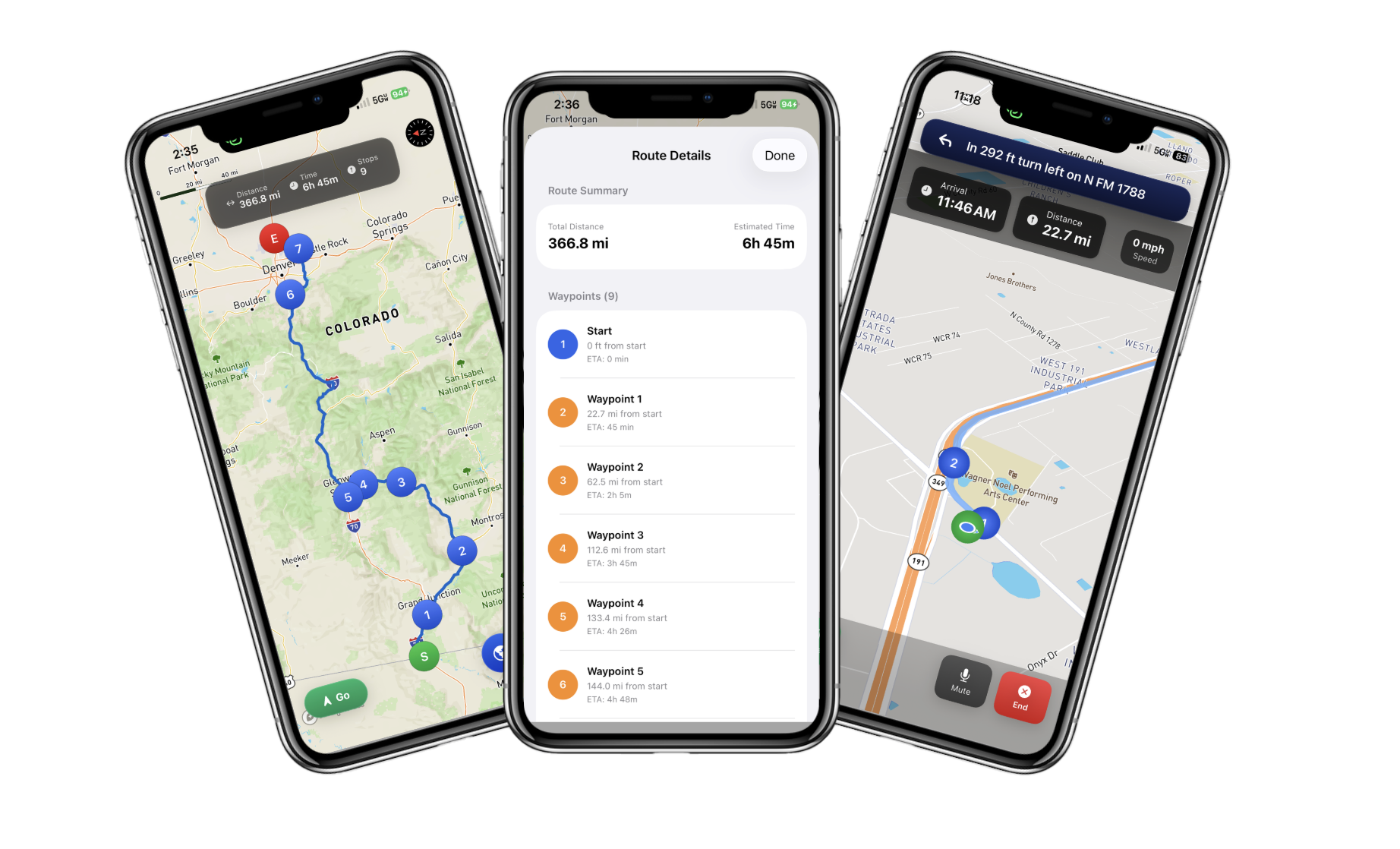 PermitPath oversize permit routing and trucker navigation app on iPhone and Android
